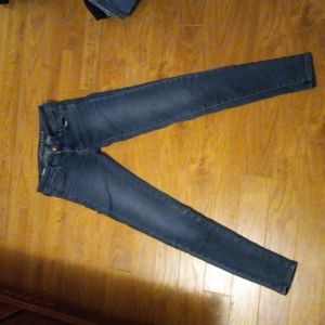AMERICAN EAGLE SIZE 0 SUPER STRETCH X JEGGING SUPER LOW RISE